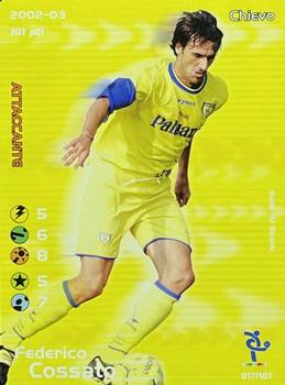 2002 Wizards Football Champions 2002-03 Italy #17 Federico Cossato Front