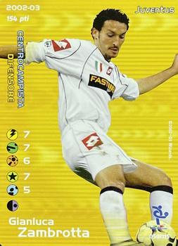 2002 Wizards Football Champions Calciomercato #50 Gianluca Zambrotta Front