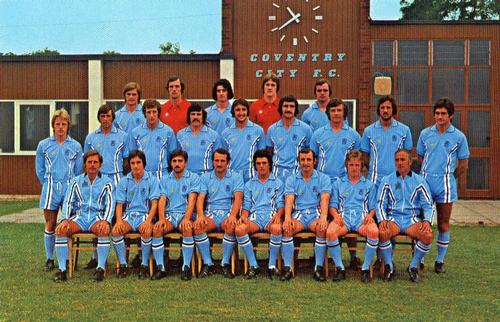 1975-76 FKS Euro Soccer Postcards #NNO Coventry City Front