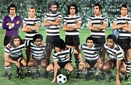 1975-76 FKS Euro Soccer Postcards #NNO Sporting Lisbon Front