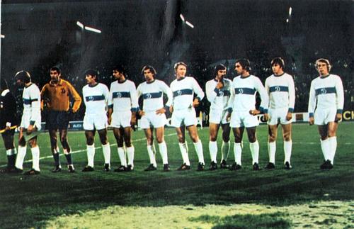 1975-76 FKS Euro Soccer Postcards #NNO Dynamo Kiev Front