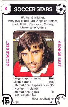 1977-78 FKS Trump Soccer Stars Series One #8 George Best Front