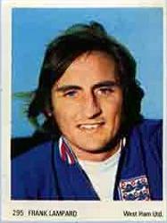 1972-73 Americana Soccer Parade #295 Frank Lampard Front