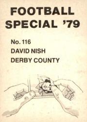 1978-79 Americana Football Special 79 #116 David Nish Back
