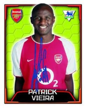 2003-04 Merlin F.A. Premier League 2004 #24 Patrick Vieira Front