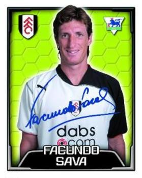 2003-04 Merlin F.A. Premier League 2004 #253 Facundo Sava Front