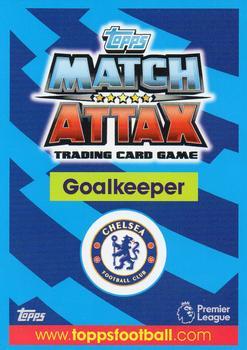2017-18 Topps Match Attax Premier League Extra - Man of the Match #MA9 Thibaut Courtois Back