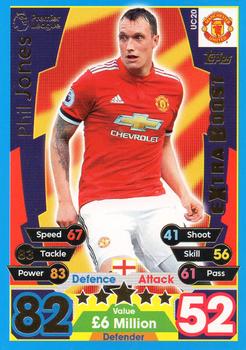 2017-18 Topps Match Attax Premier League Extra - Extra Boost #UC20 Phil Jones Front