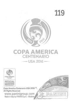 2016 Panini Copa America Centenario Stickers #119 Marcelo Back