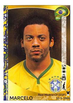 2016 Panini Copa America Centenario Stickers #119 Marcelo Front