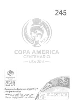 2016 Panini Copa America Centenario Stickers #245 Carlos Sanchez Back