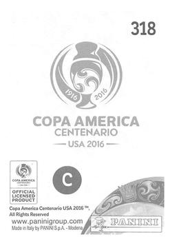 2016 Panini Copa America Centenario Stickers #318 Angel Di Maria Back
