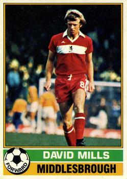 1977-78 Topps Footballer English (Red Backs) #167 David Mills Front