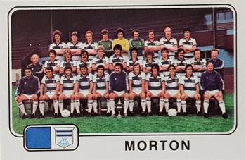 1978-79 Panini Football 79 (UK) #511 Greenock Morton Team Group Front