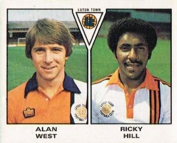 1979-80 Panini Football 80 (UK) #443 Alan West / Ricky Hill Front