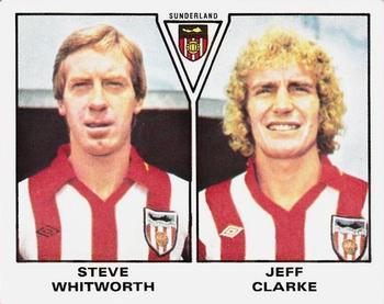 1979-80 Panini Football 80 (UK) #489 Steve Whitworth / Jeff Clarke Front