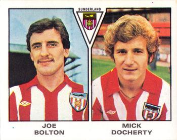 1979-80 Panini Football 80 (UK) #490 Joe Bolton / Mike Docherty Front