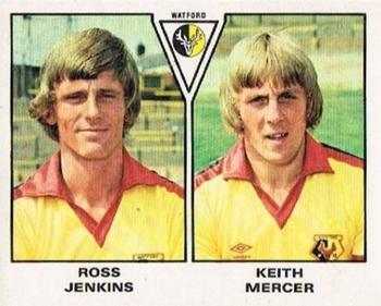 1979-80 Panini Football 80 (UK) #505 Ross Jenkins / Keith Mercer Front