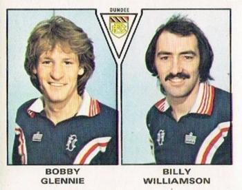 1979-80 Panini Football 80 (UK) #537 Bobby Glennie / Billy Williamson Front