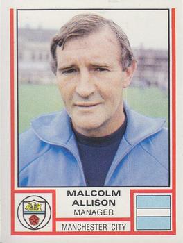 1980-81 Panini Football (UK) #182 Malcolm Allison Front