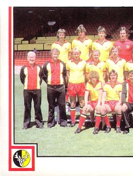 1980-81 Panini Football (UK) #423 Team Photo Front
