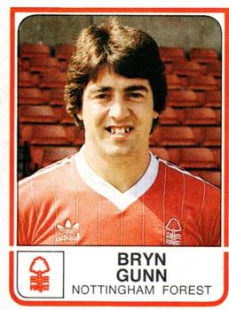 1983-84 Panini Football 84 (UK) #186 Bryn Gunn Front