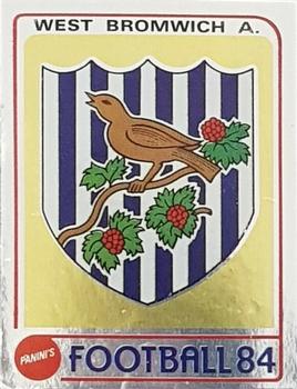 1983-84 Panini Football 84 (UK) #328 Badge Front