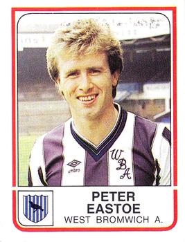 1983-84 Panini Football 84 (UK) #341 Peter Eastoe Front