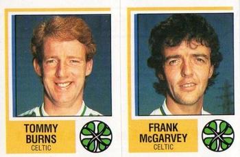 1984-85 Panini Football 85 (UK) #453 Tommy Burns / Frank McGarvey Front