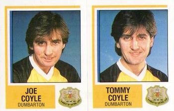 1984-85 Panini Football 85 (UK) #460 Joe Coyle / Tommy Coyle Front