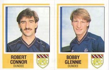 1984-85 Panini Football 85 (UK) #467 Robert Connor / Bobby Glennie Front