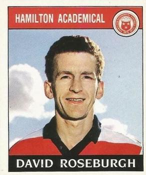 1988-89 Panini Football 89 (UK) #391 David Roseburgh Front