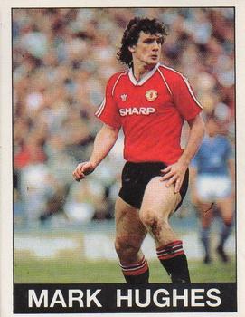 1989-90 Panini Football 90 (UK) #1 Mark Hughes Front