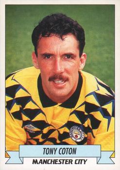 1992-93 Panini Football '93 (England) #121 Tony Coton Front