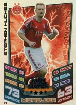 2012-13 Topps Match Attax Scottish Premier League #17 Stephen Hughes Front