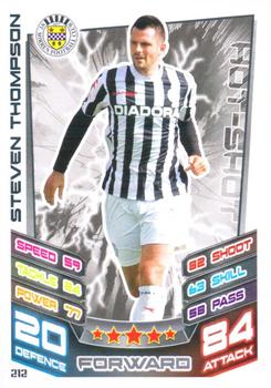 2012-13 Topps Match Attax Scottish Premier League #212 Steven Thompson Front