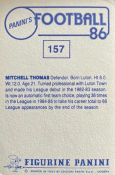 Mitchell Thomas West Ham #349 English League 1991-92 Pro Set