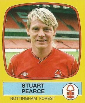 1987-88 Panini Football 88 (UK) #183 Stuart Pearce Front