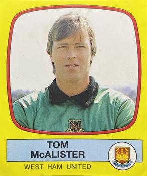 1987-88 Panini Football 88 (UK) #351 Tom McAlister Front