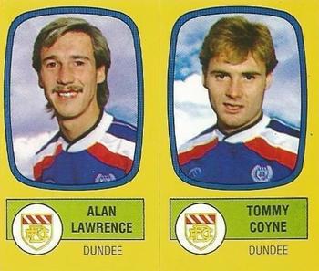 1987-88 Panini Football 88 (UK) #492 Alan Lawrence / Tommy Coyne Front