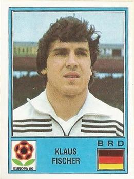 1980 Panini UEFA Europa Stickers #46 Klaus Fischer Front