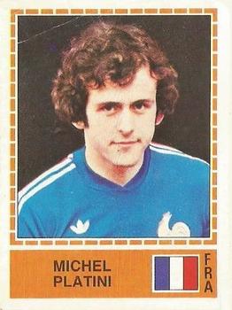 1980 Panini UEFA Europa Stickers #207 Michel Platini Front