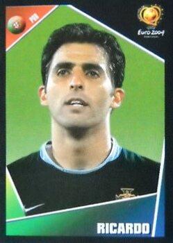 2004 Panini UEFA Euro 2004 Stickers #8 Ricardo Alexandre Martins Soares Pereira Front