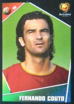 2004 Panini UEFA Euro 2004 Stickers #12 Fernando Couto Front