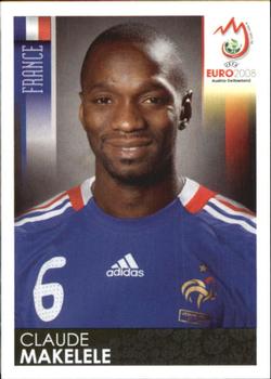 2008 Panini UEFA Euro 2008 Stickers #346 Claude Makelele Front