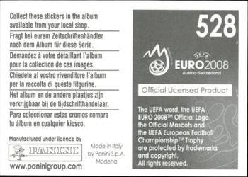 2008 Panini UEFA Euro 2008 Stickers #528 1976 Czechoslovakia Back