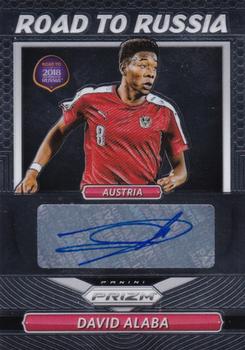 2018 Panini Prizm FIFA World Cup - Road to Russia Autographs #RR-DAL David Alaba Front