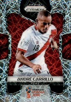 2018 Panini Prizm FIFA World Cup - Lazer Prizm #293 Andre Carrillo Front