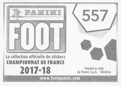 2017-18 Panini FOOT #557 Action Back