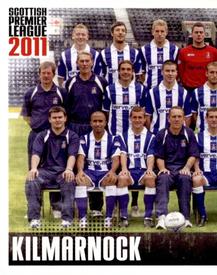 2011 Panini Scottish Premier League Stickers #305 Kilmarnock Team Group Front